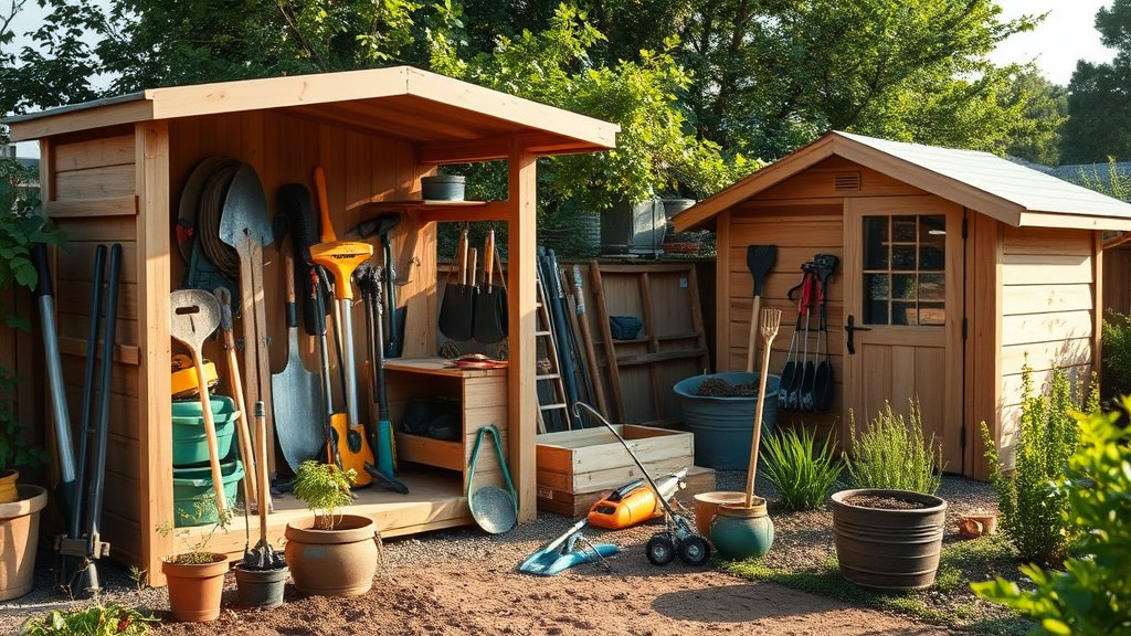 Bouw je eigen tuinschuur: tips voor een duurzame constructie