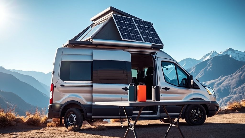 Energie op avontuur: mobiele zonnepanelen en powerbanks