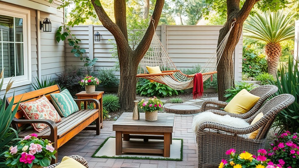 Gezellige en unieke buitenruimtes creëren met weinig middelen